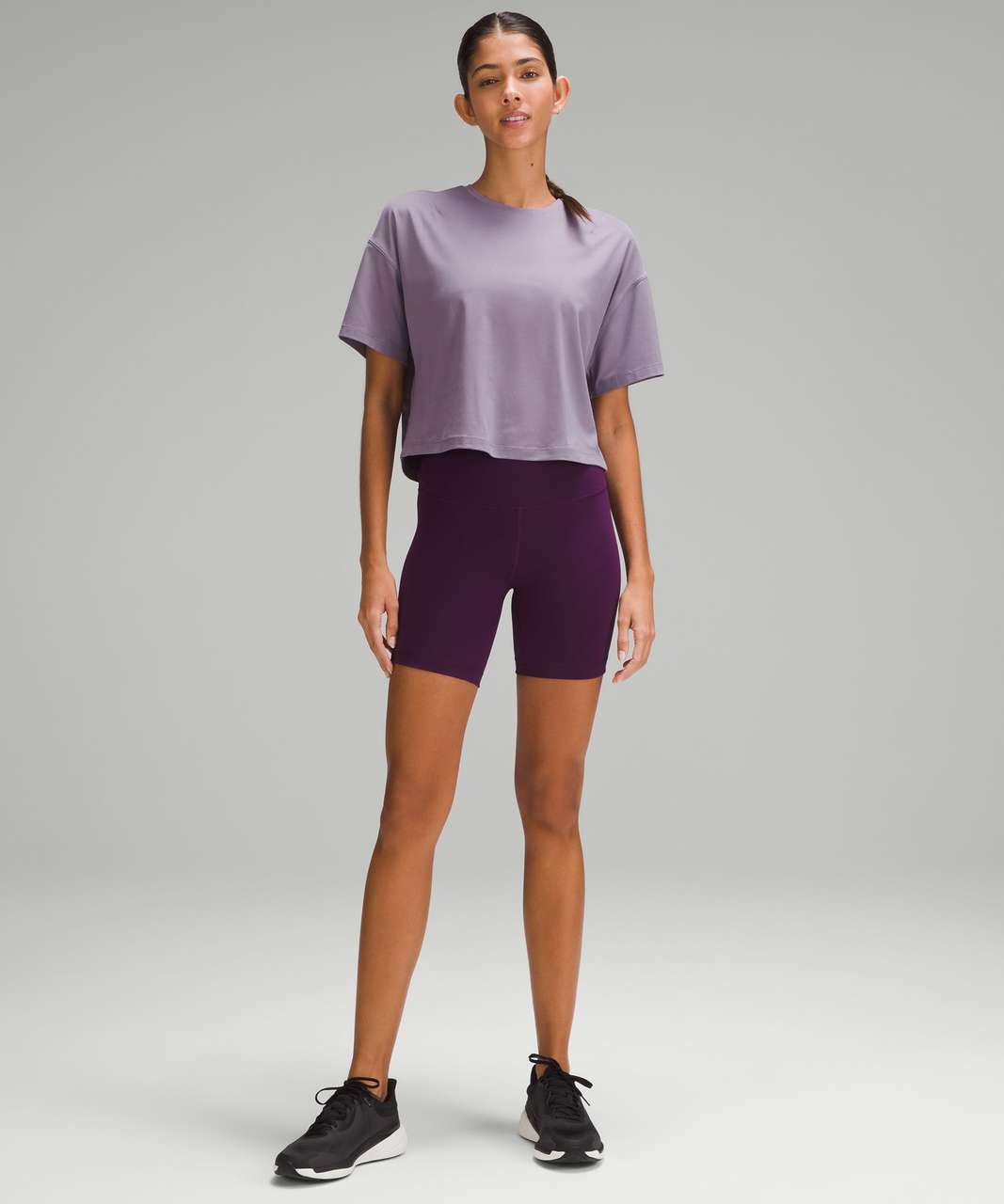 Lululemon Abrasion-Resistant Training T-Shirt - Purple Ash