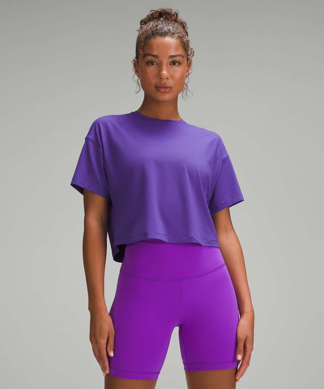 Lululemon Abrasion-Resistant Training Long-Sleeve Shirt - Petrol Purple -  lulu fanatics