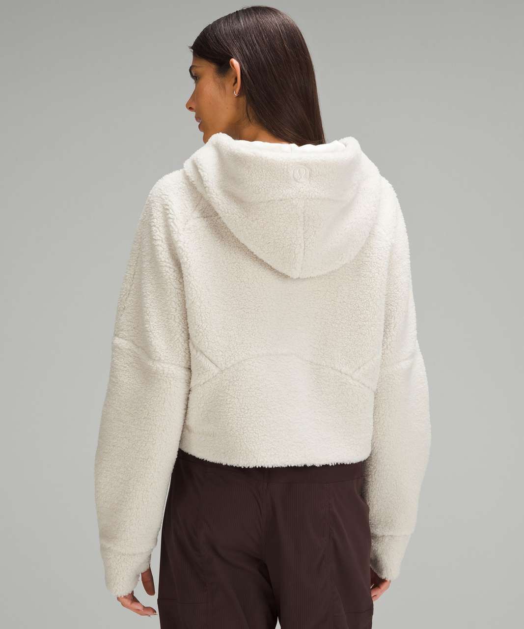 Lululemon Scuba Oversized Half Zip Hoodie Cotton Size XS/S Tidal