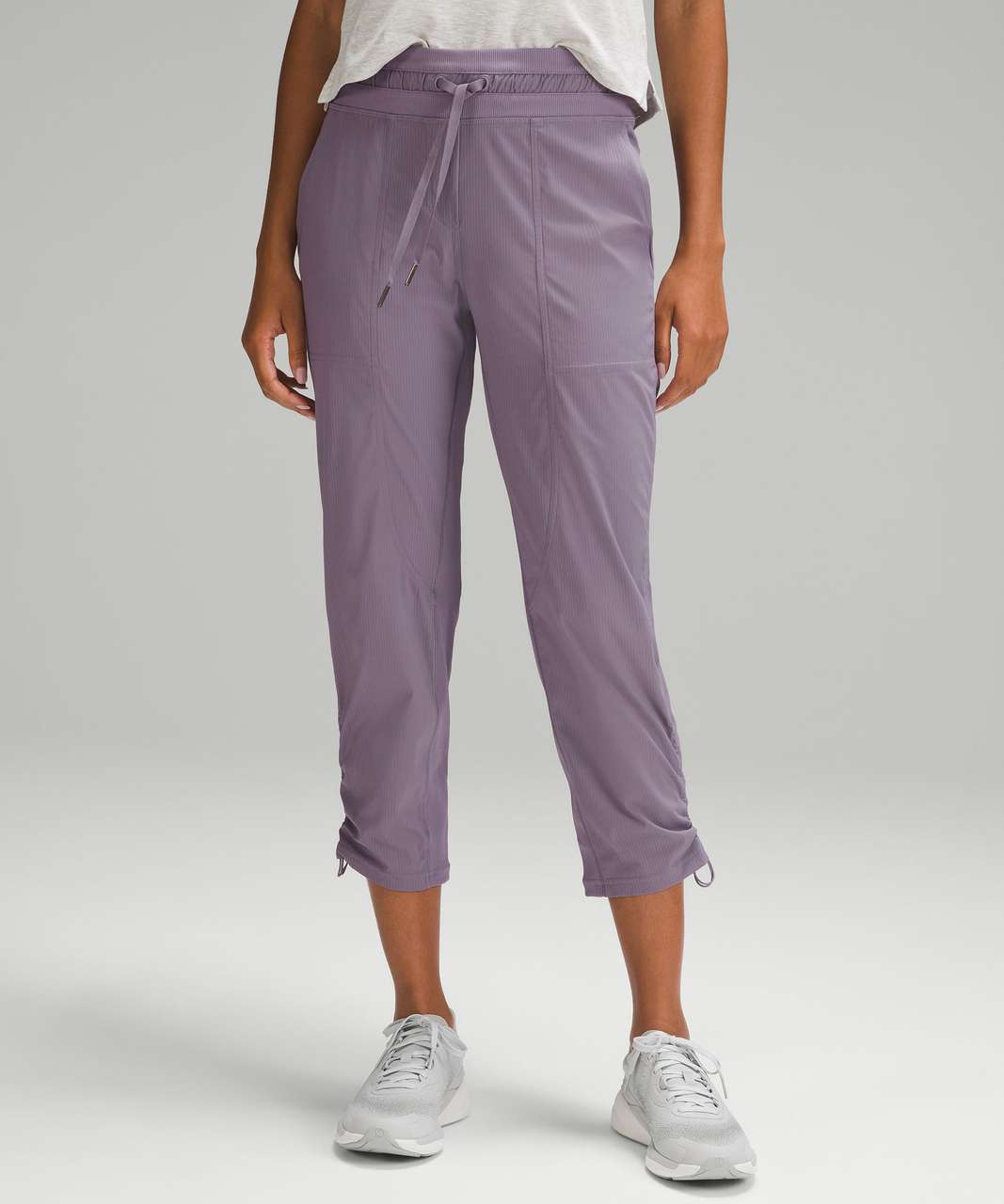 Buy the Lululemon WM's Dance Studio Purple Stripe Pants Leggings