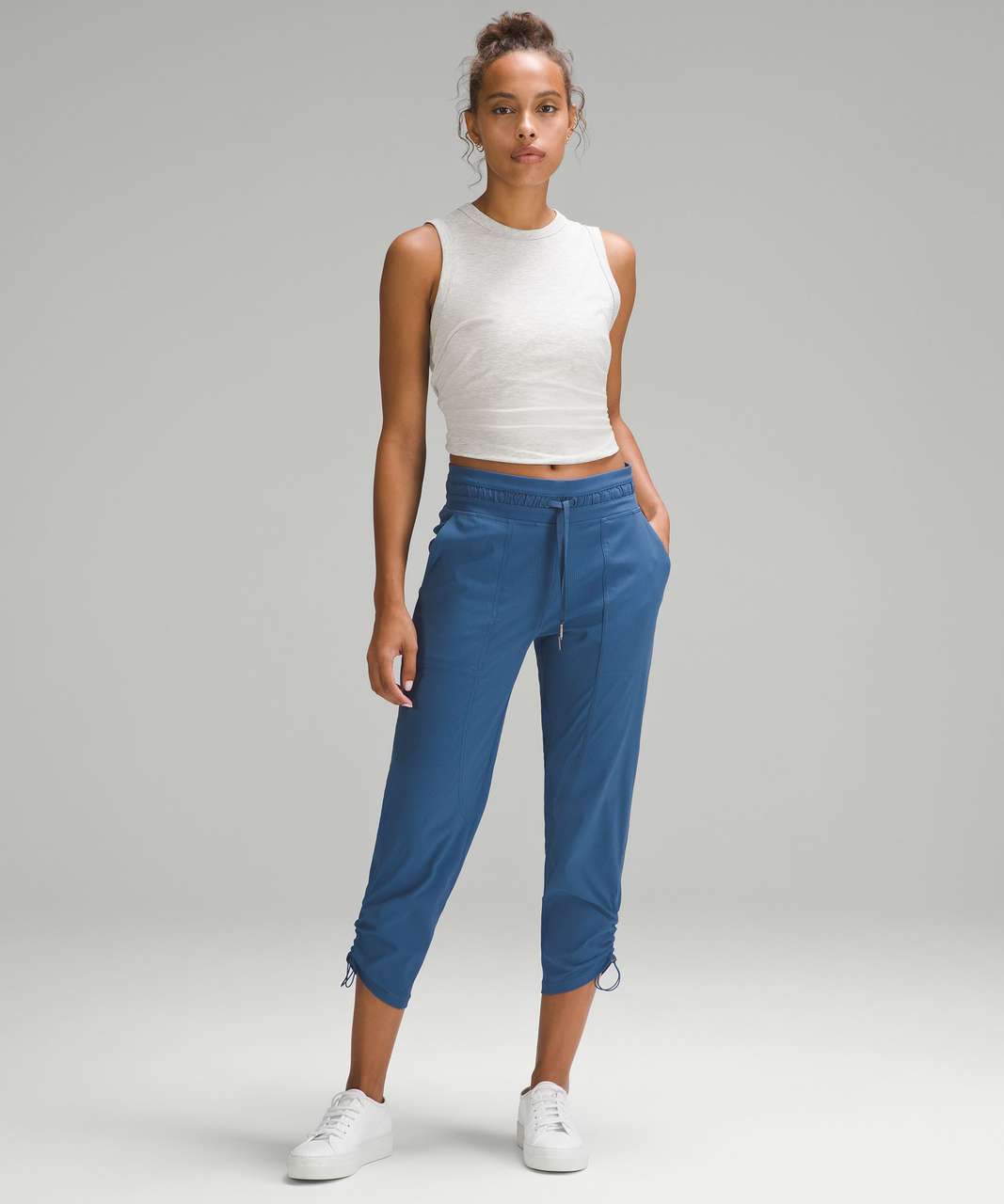 Lululemon Dance Studio Mid-Rise Cropped Pant - Pitch Blue