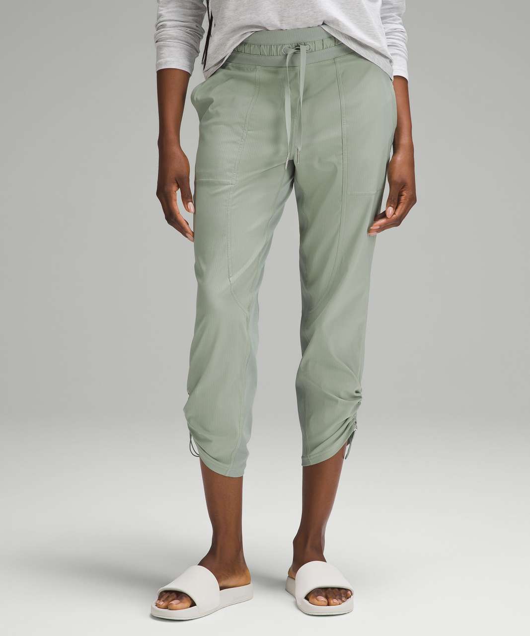 Lululemon Dance Studio Mid-Rise Cropped Pant - Palm Court