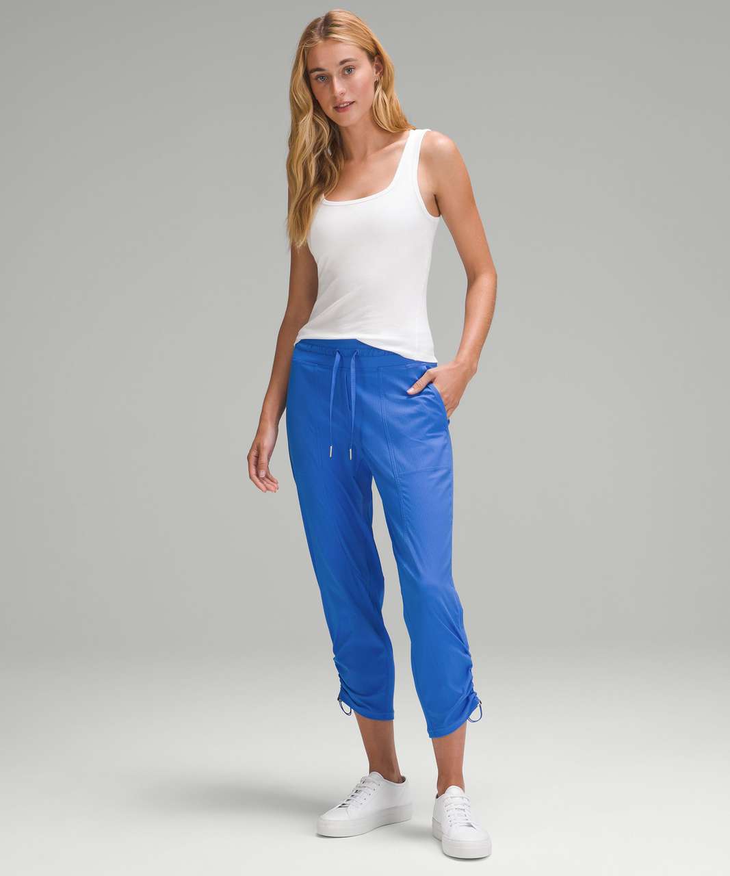 Lululemon Dance Studio Mid-Rise Cropped Pant - Pipe Dream Blue