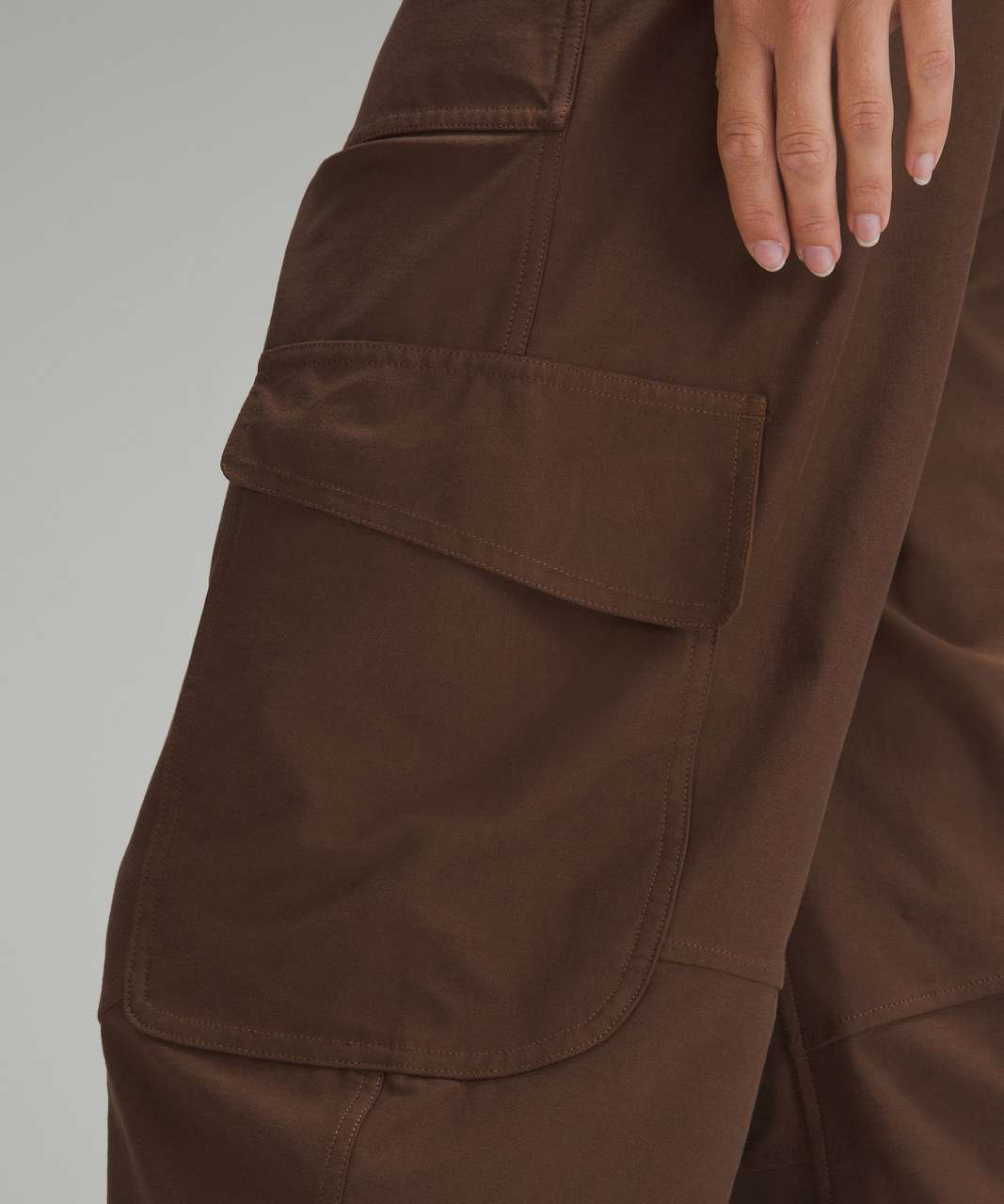 Lululemon Light Utilitech Cargo Pocket High-Rise Pant - Carob Brown - lulu  fanatics