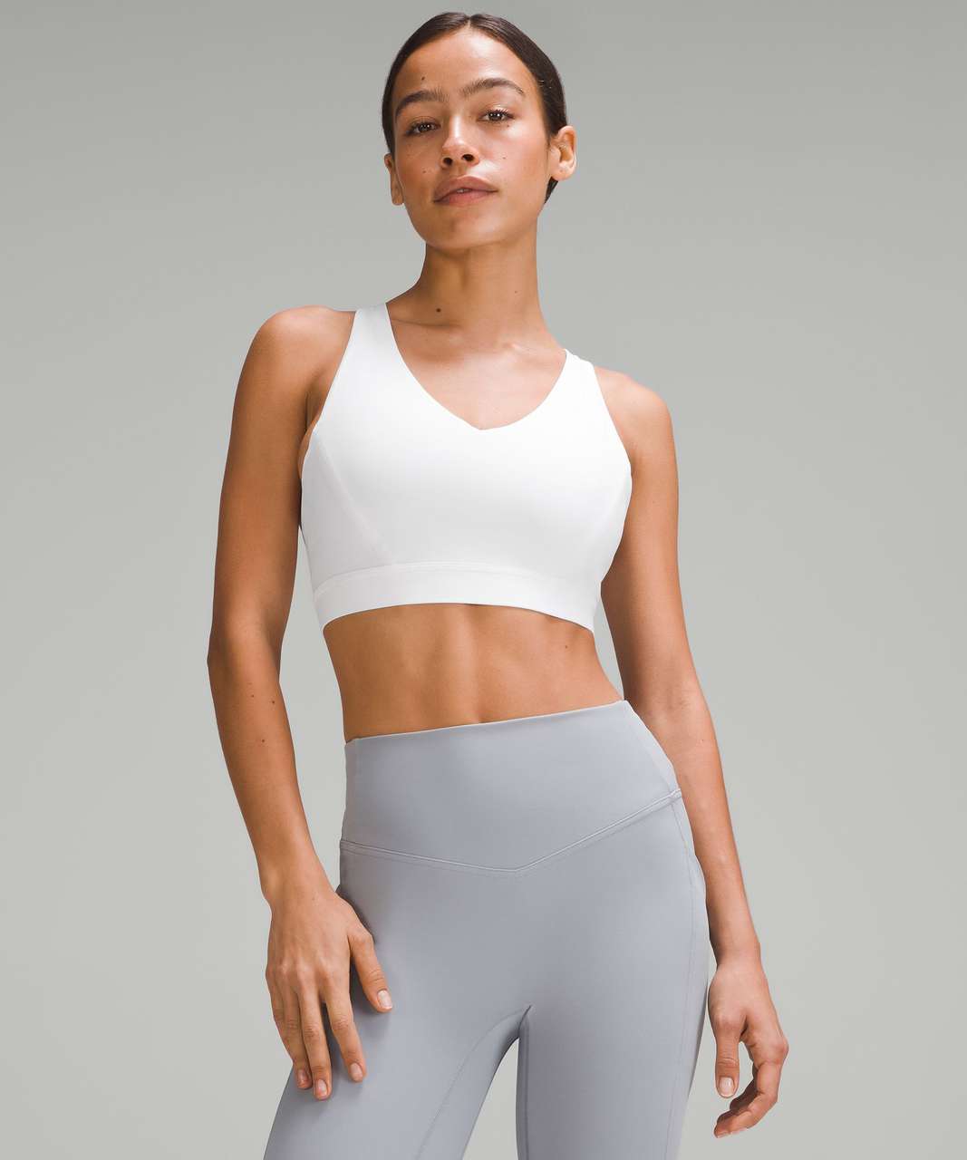 lululemon Envital D/DD Cup - Sport-bh met medium support - white