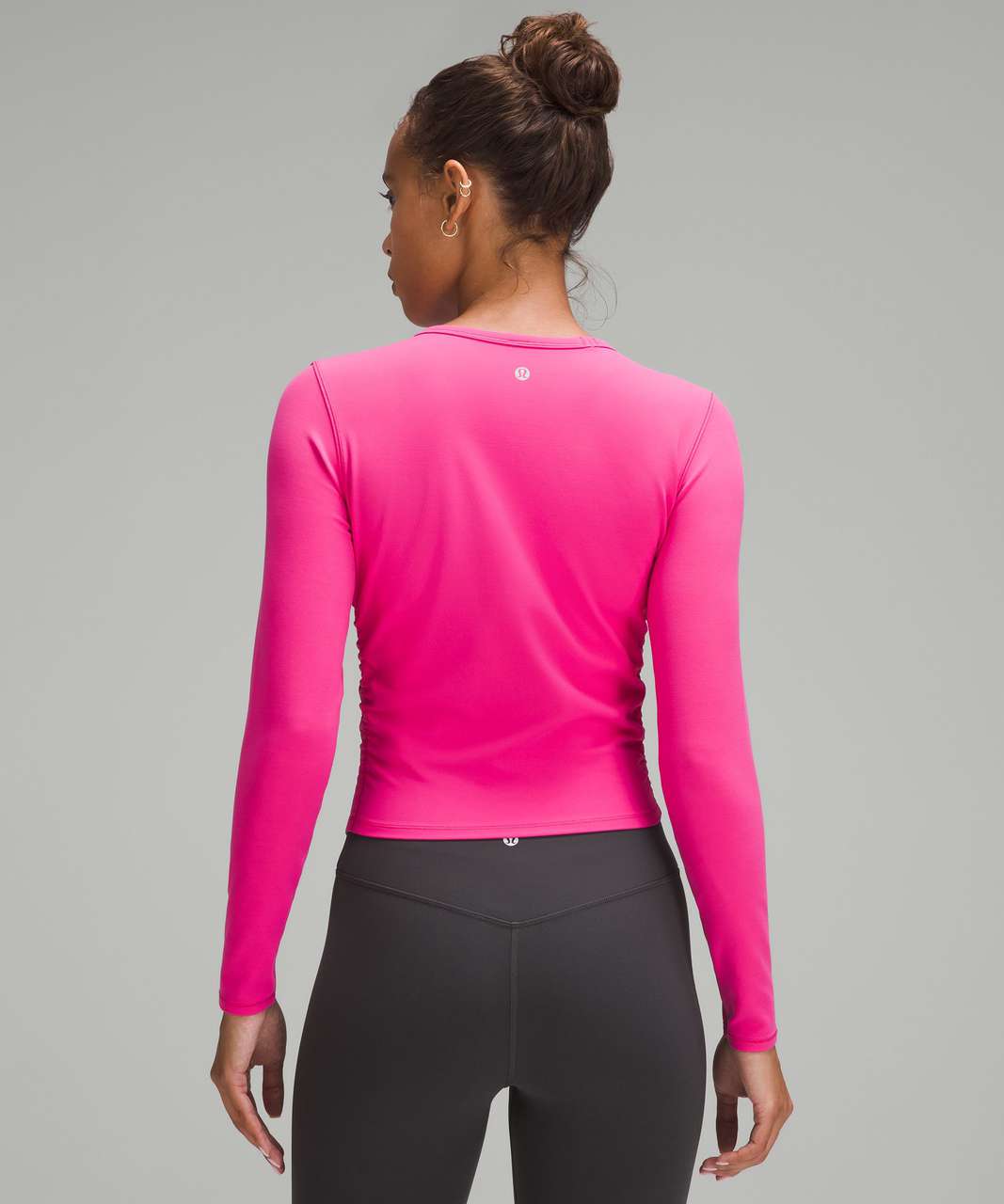 Lululemon All It Takes Nulu Long-Sleeve Shirt - Sonic Pink - lulu fanatics