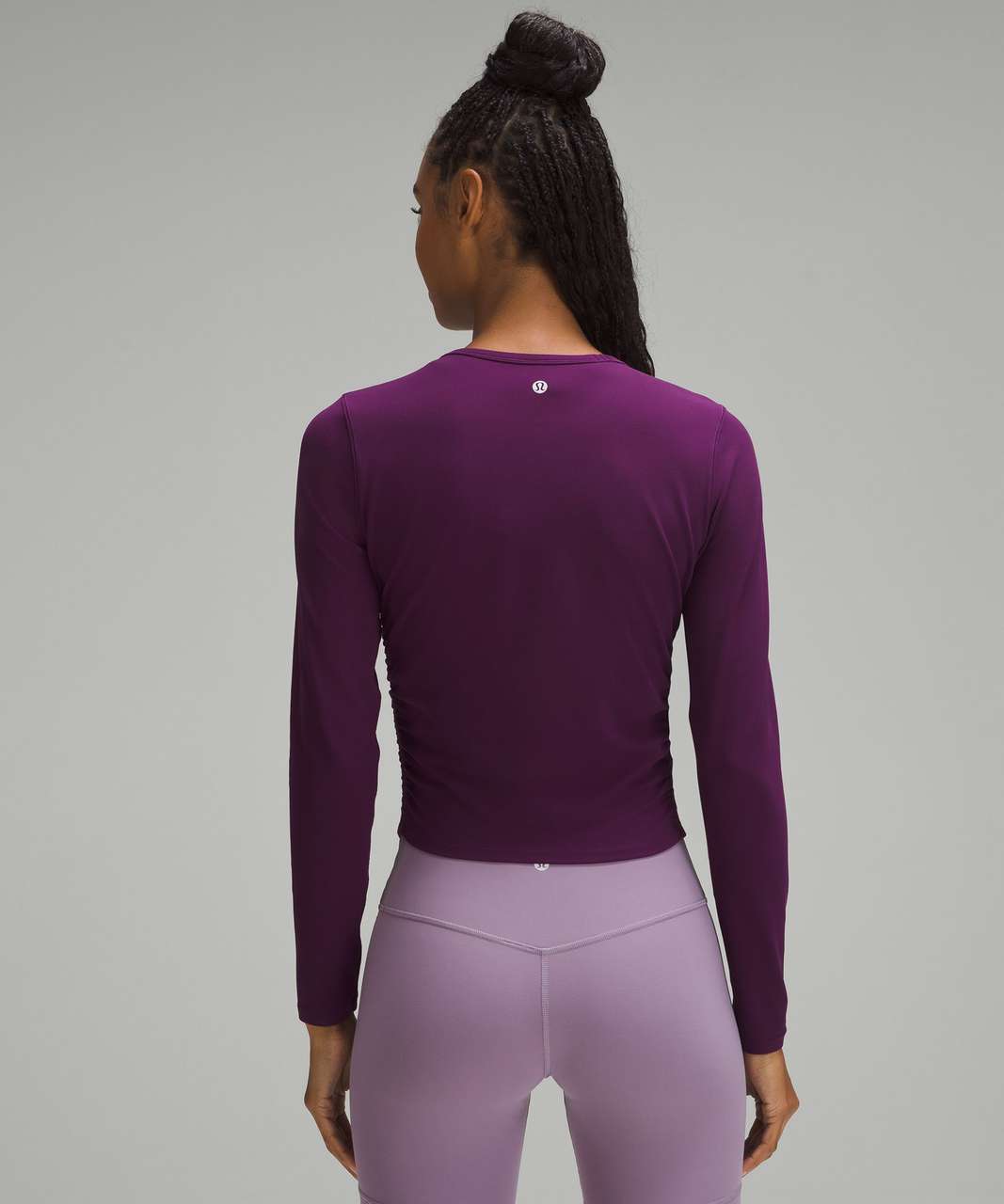 Lululemon All It Takes Nulu Long-Sleeve Shirt - Dramatic Magenta