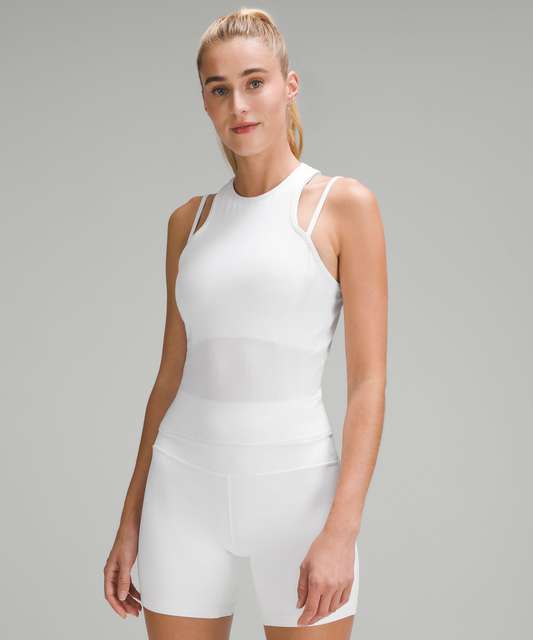 Lululemon Free Spirit Tank - White - lulu fanatics