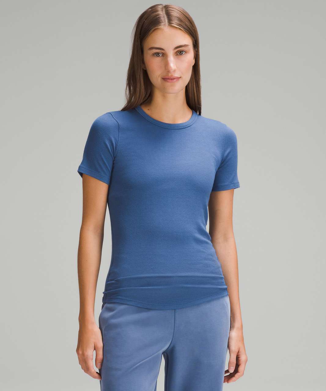 Lululemon Hold Tight Short-Sleeve Shirt - Pitch Blue