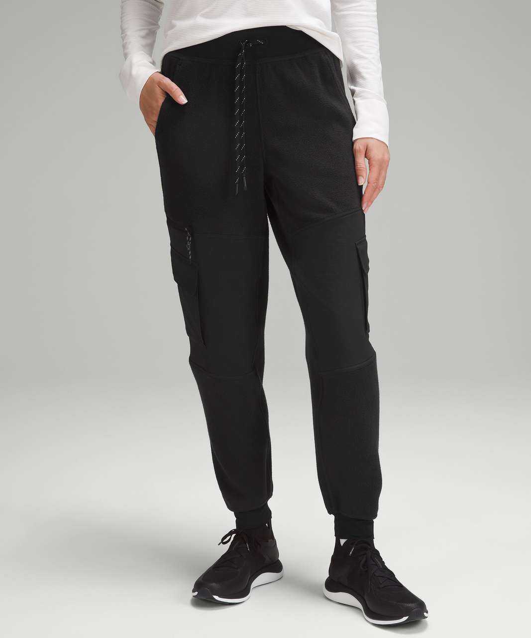 Lululemon Cargo High-Rise Hiking Pant - Black - lulu fanatics