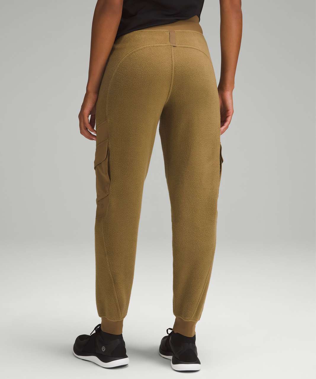 lululemon athletica Adapted State High-rise Cropped Joggers in Brown