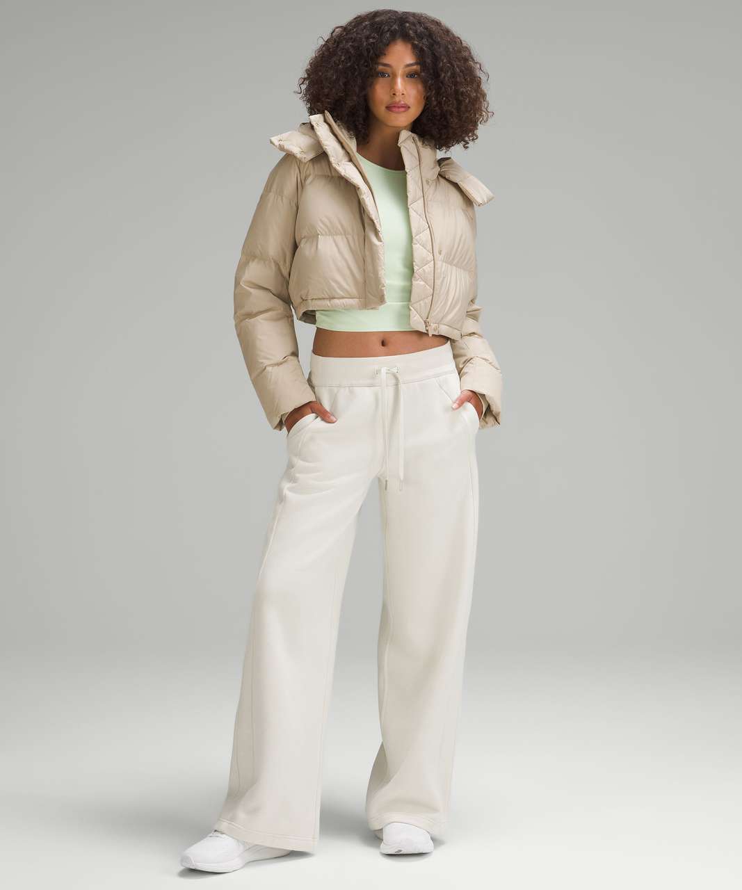 Lululemon Wunder Puff Super-Cropped Jacket - Trench