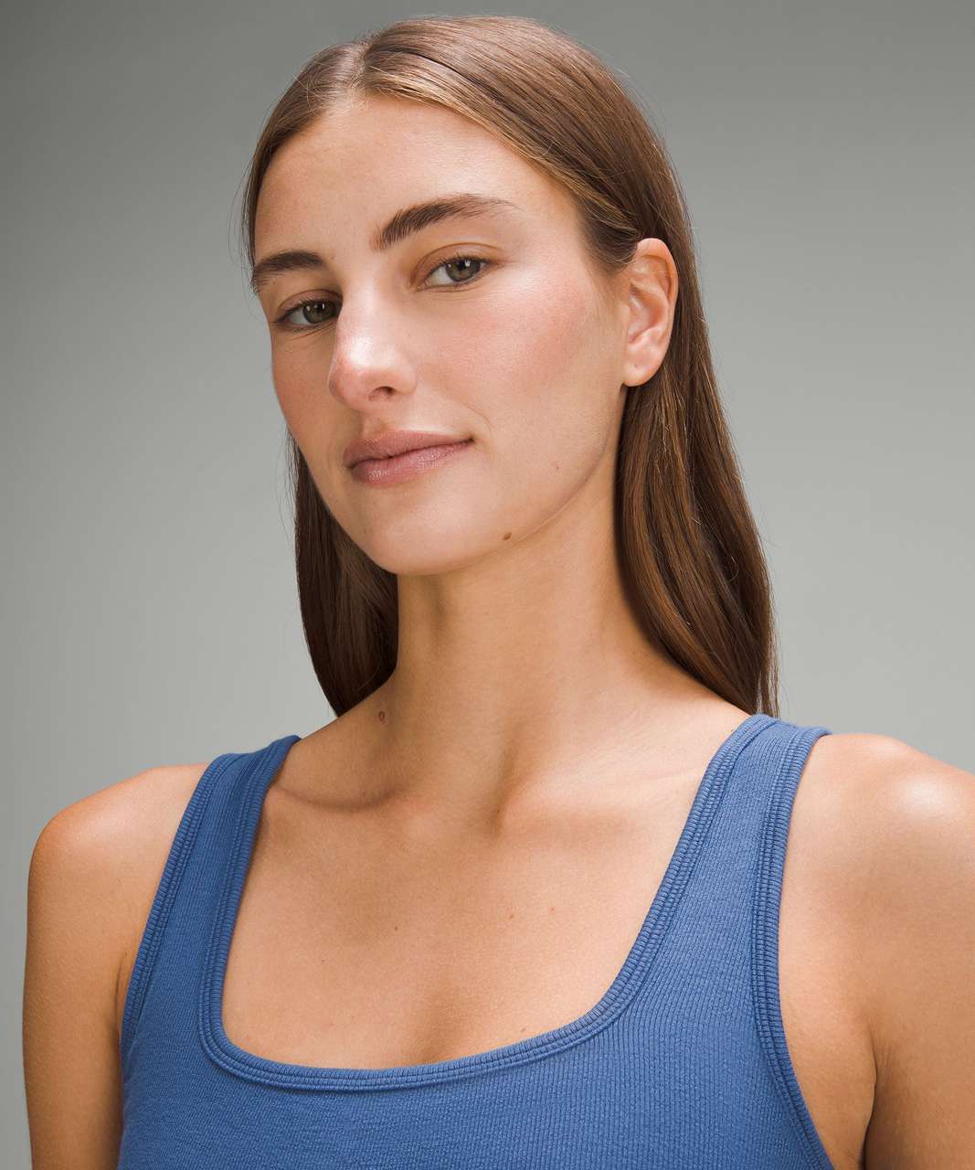 Lululemon Hold Tight Square-Neck Tank Top - Pitch Blue
