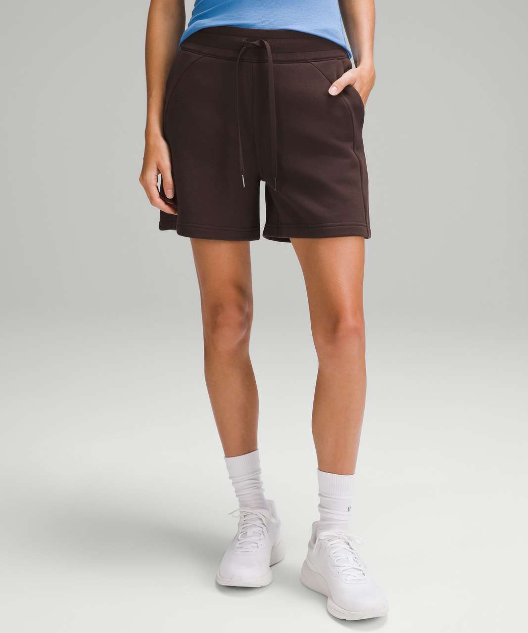 Lululemon Scuba High-Rise Short 5" - Espresso