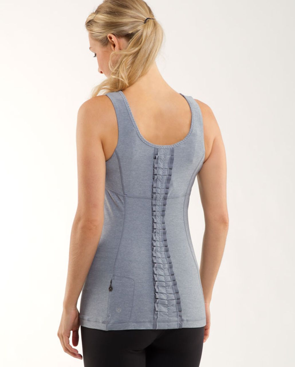 Lululemon Run Free Tank - Heathered Blurred Grey