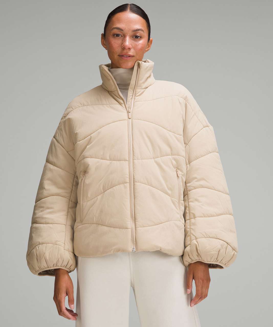 Lululemon Wave-Quilt Insulated Jacket - Trench - lulu fanatics