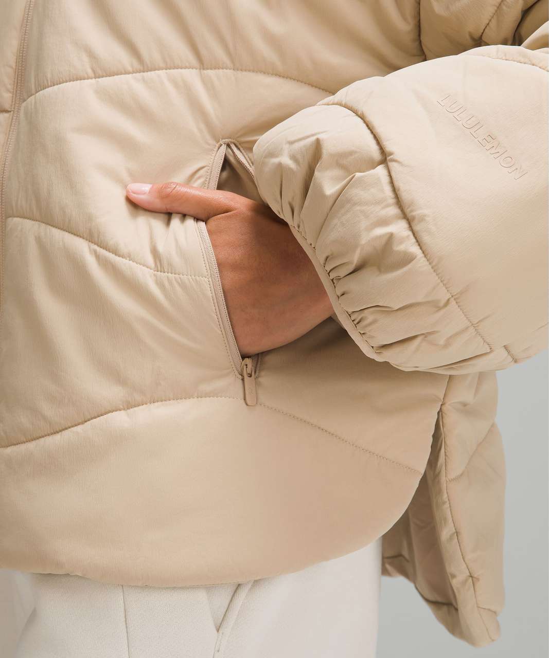 Lululemon Wave-Quilt Insulated Jacket - Trench