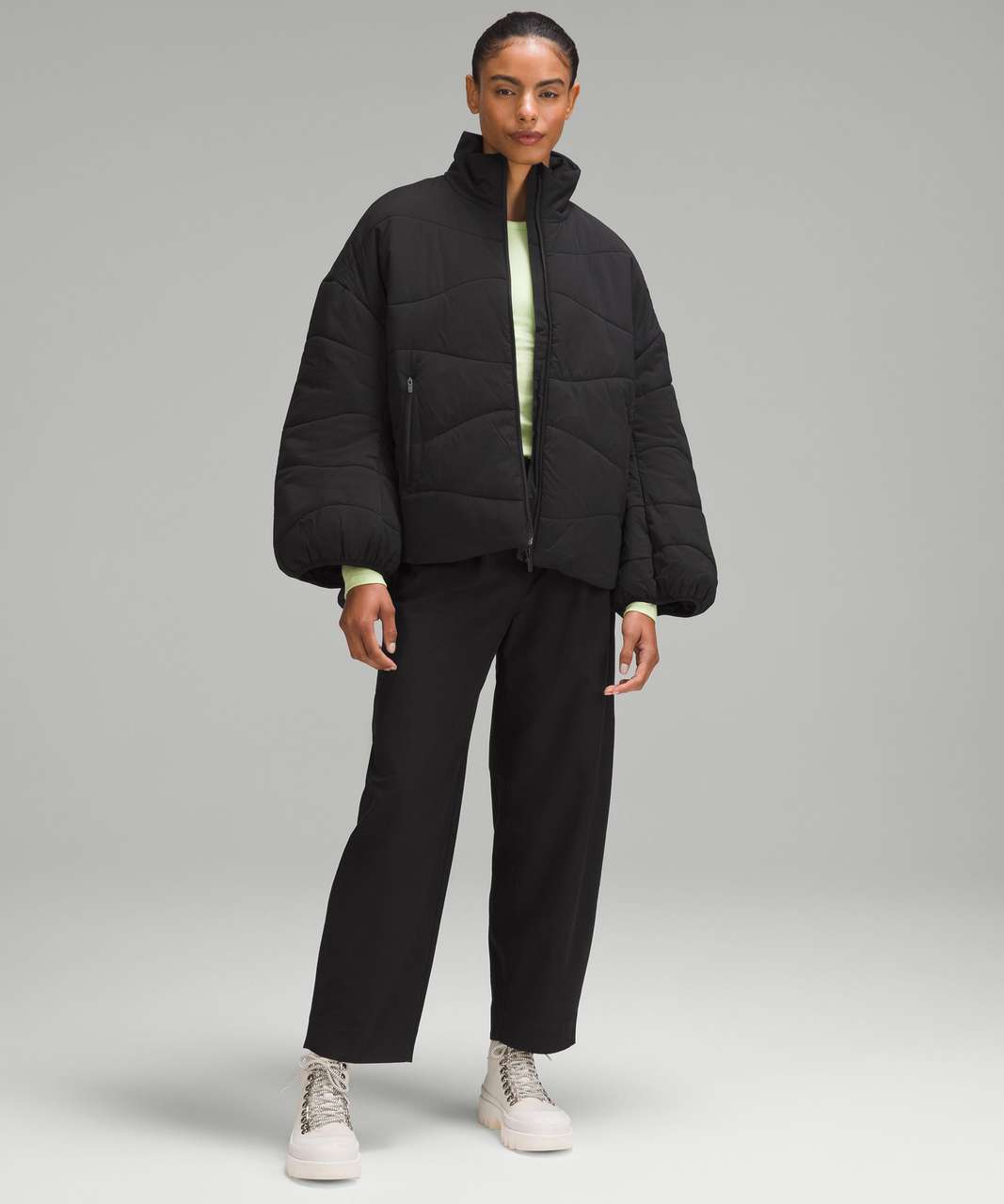 Lululemon Wave-Quilt Insulated Jacket - Black