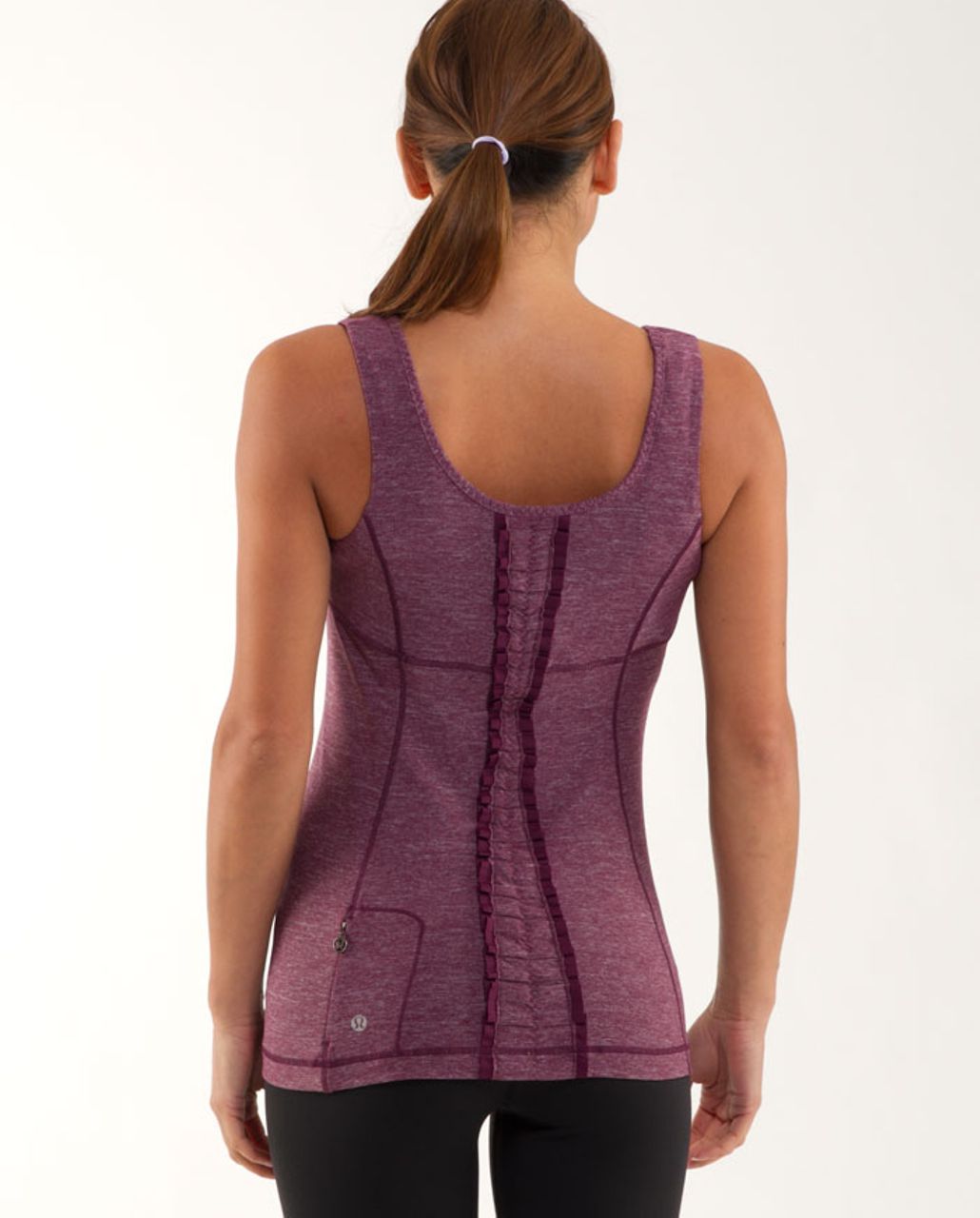 Lululemon Run Free Tank - Heathered Plum