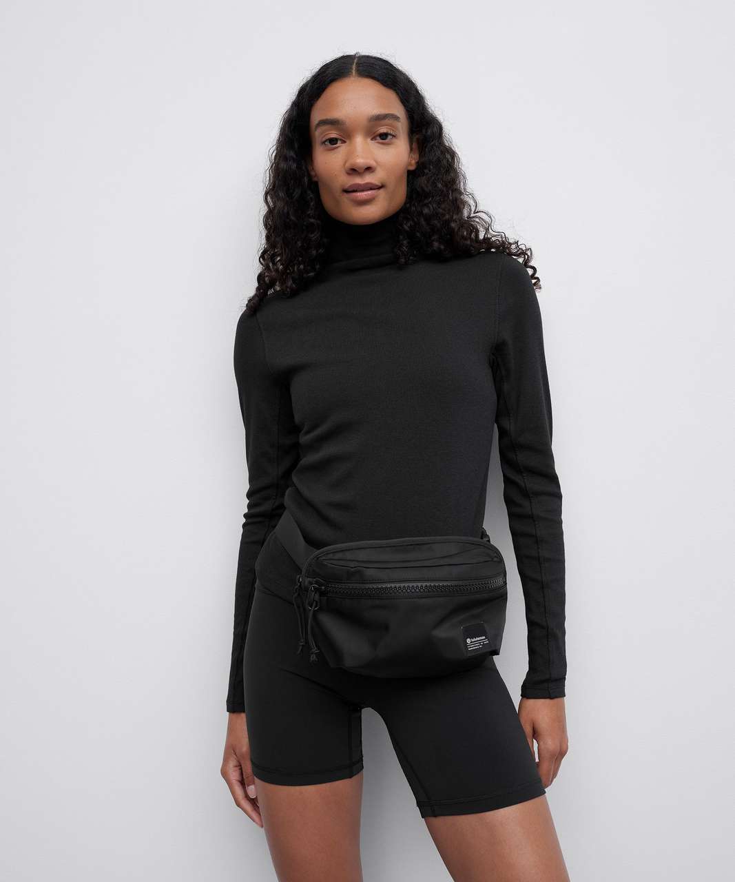 Lululemon Ribbed Wool-Blend Turtleneck - Black