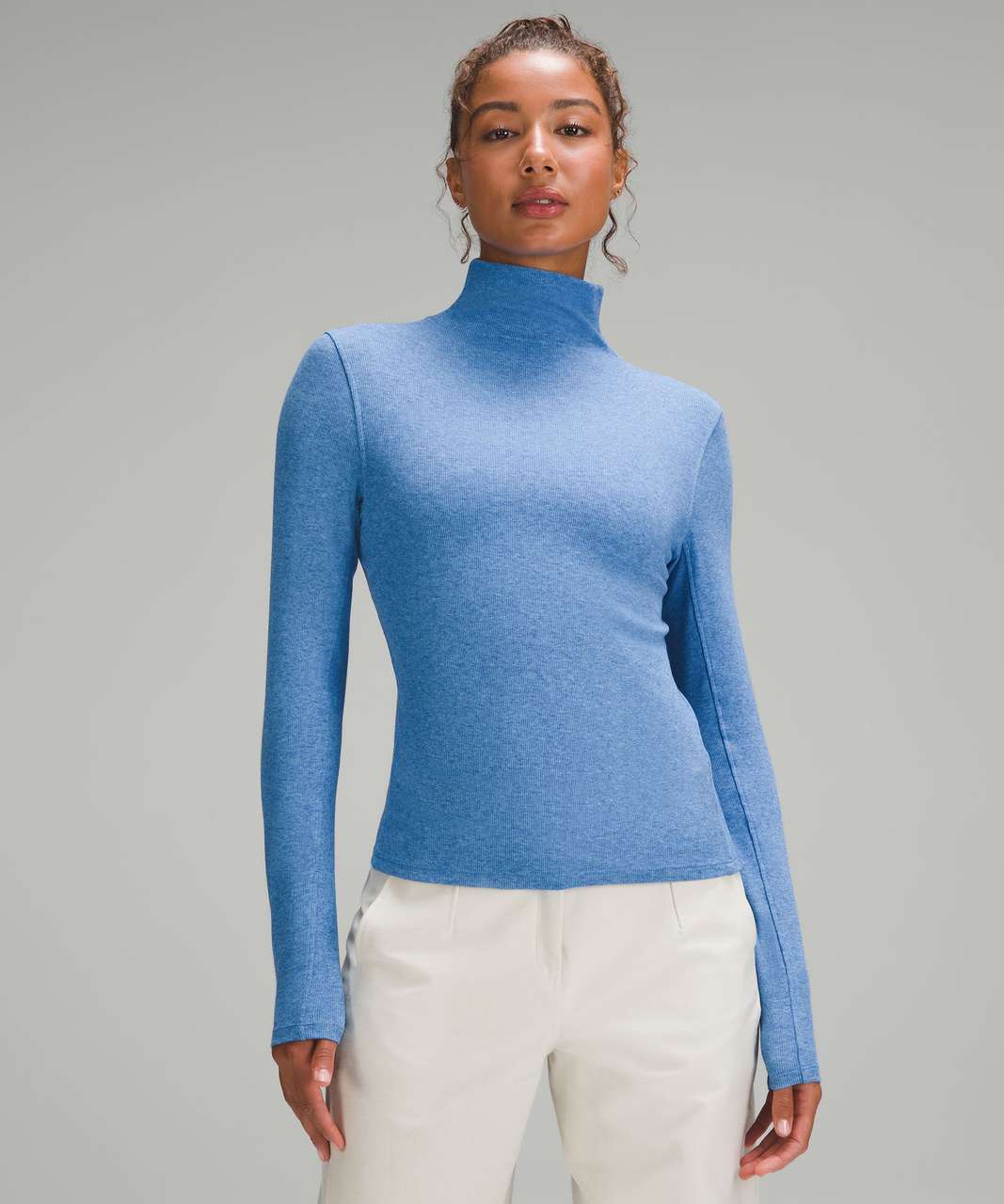 Lululemon Ribbed Wool-Blend Turtleneck - Blue Nile