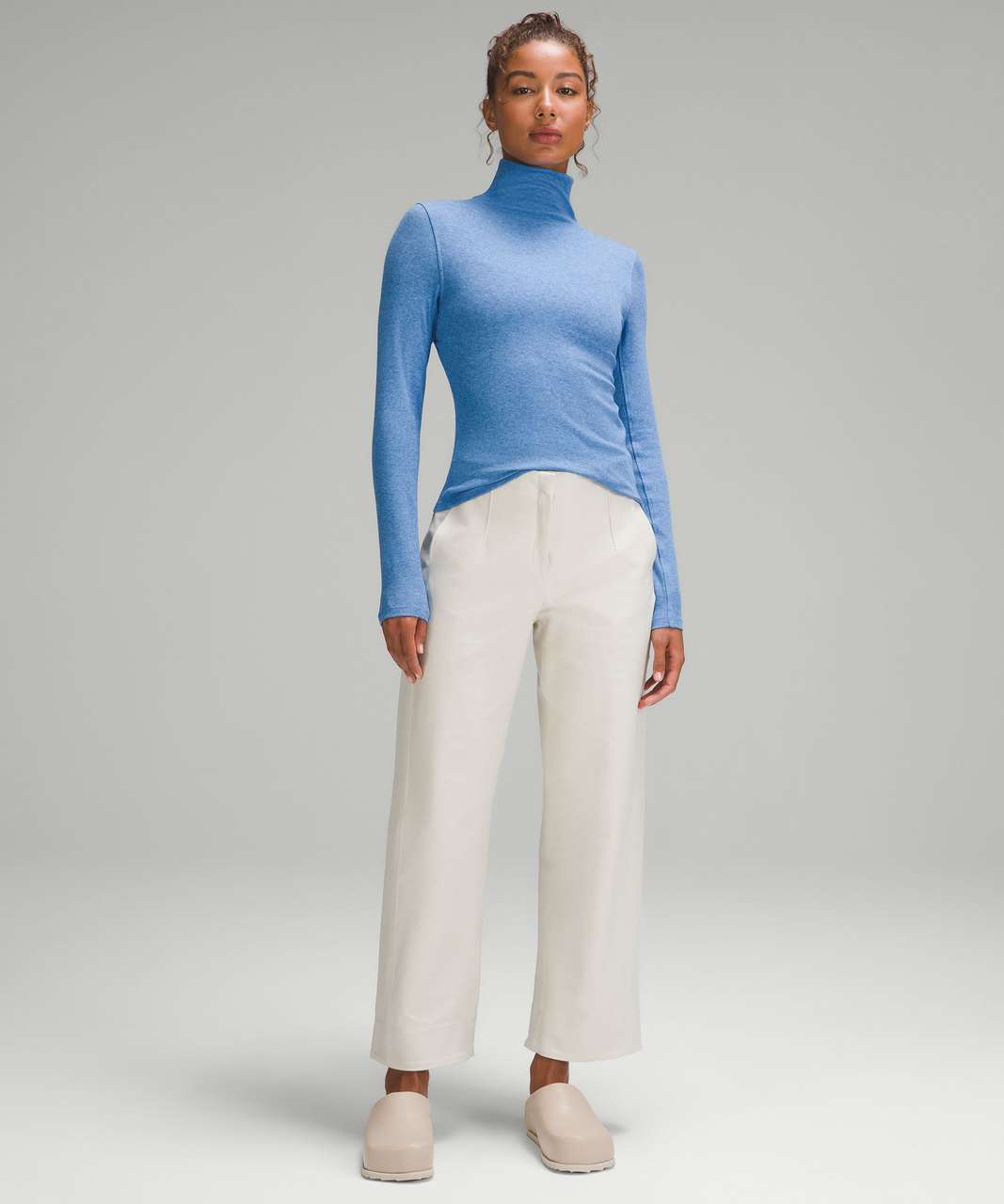 Lululemon Ribbed Wool-Blend Turtleneck - Blue Nile