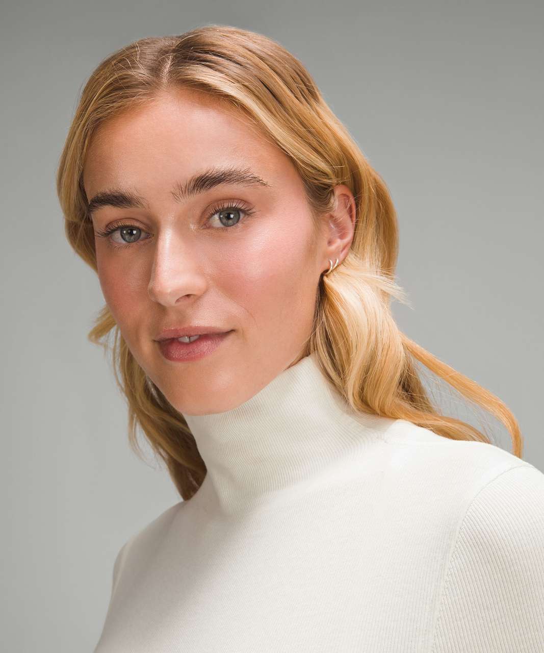 Lululemon Ribbed Wool-Blend Turtleneck - Bone