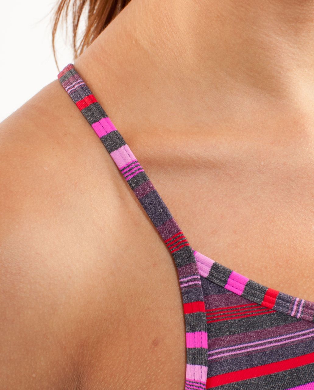 Lululemon Flow Y Bra IV - Elevation Space Dye /  Smoky Rose