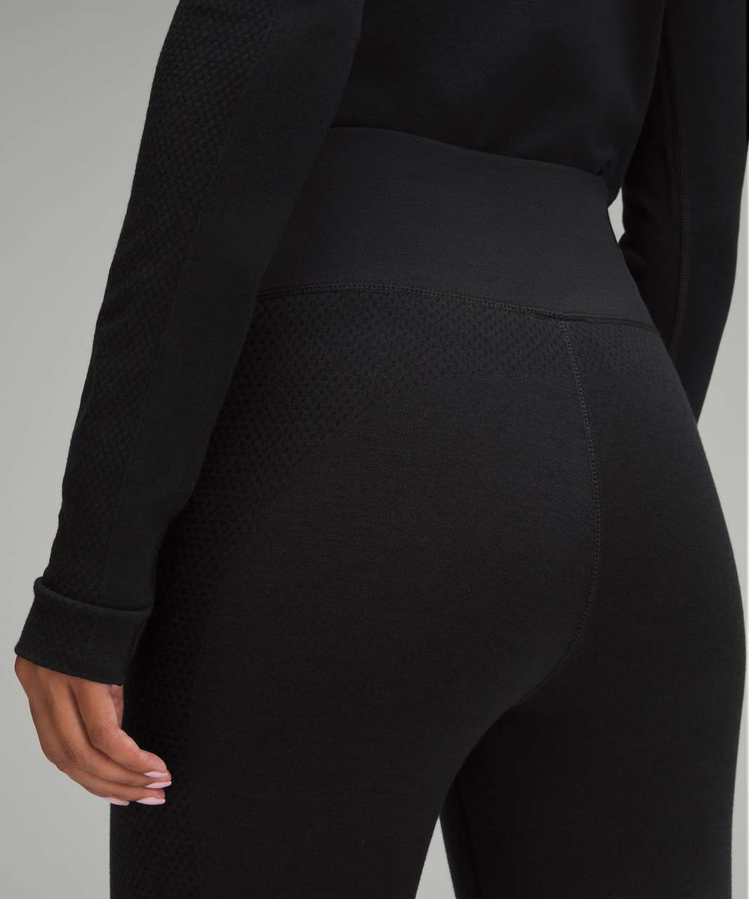 Lululemon Merino Wool-Blend Base Layer Tight 28" - Black