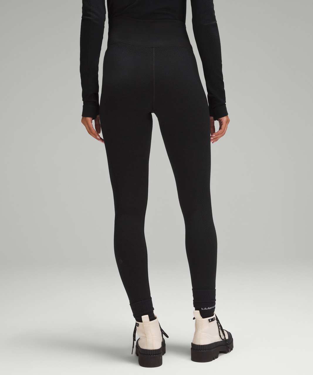 Lululemon Base Pace High-Rise Tight 25 Two-Tone Ribbed - Retail $118