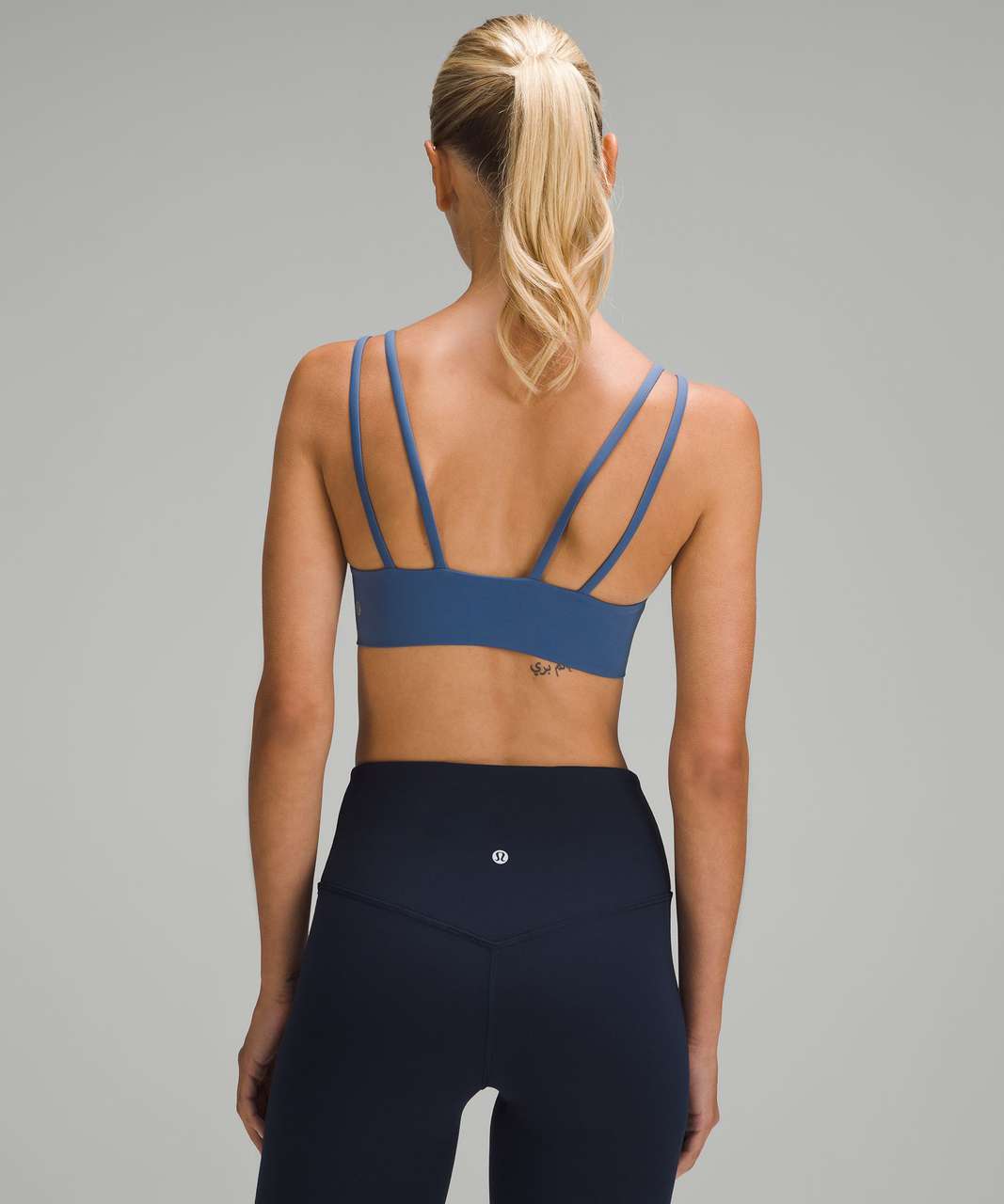 Lululemon Flow Y Wrap-Front High-Neck Bra *Light Support, B/C Cup - Cassis  - lulu fanatics