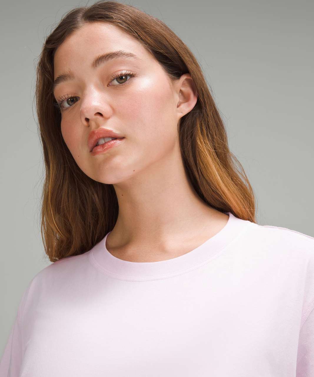 Lululemon All Yours Cotton T-Shirt - Meadowsweet Pink
