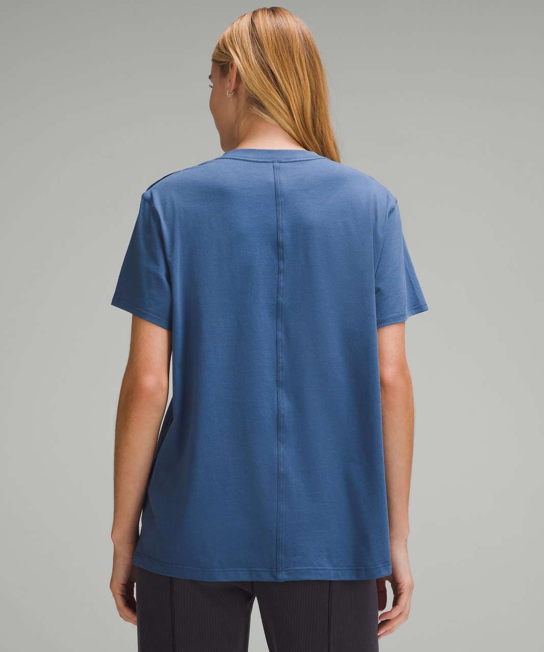 Lululemon All Yours Cotton T-Shirt - Pitch Blue