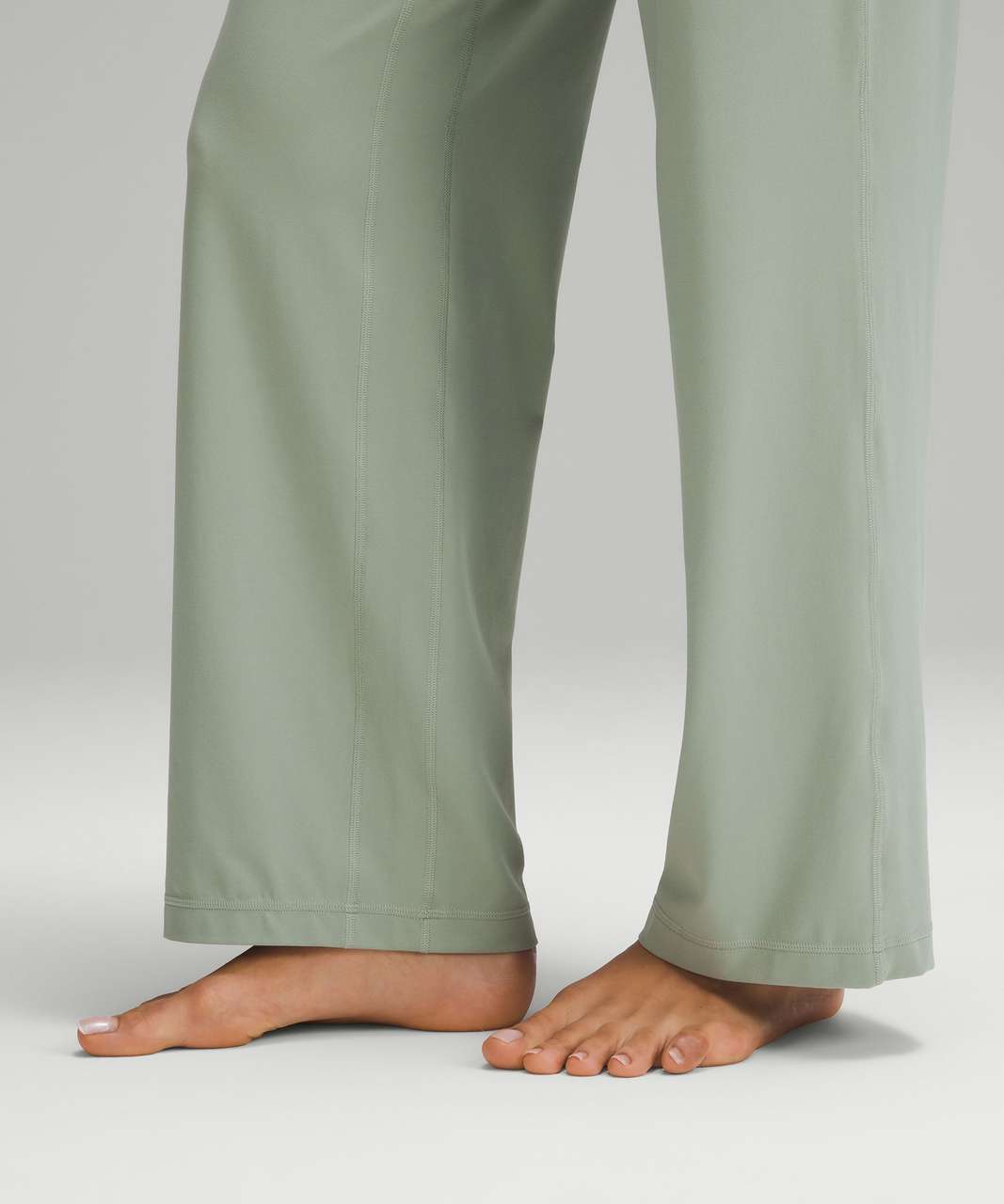 Lulu Wide Leg Pants, light moss green