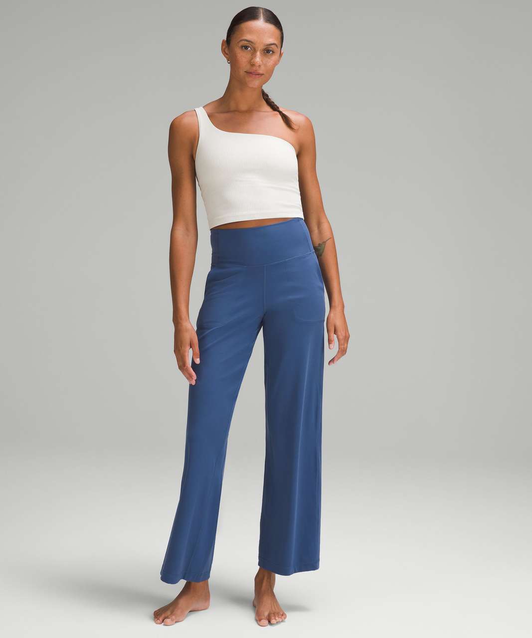 Lululemon Align High-Rise Wide-Leg Pant *Short - Pitch Blue