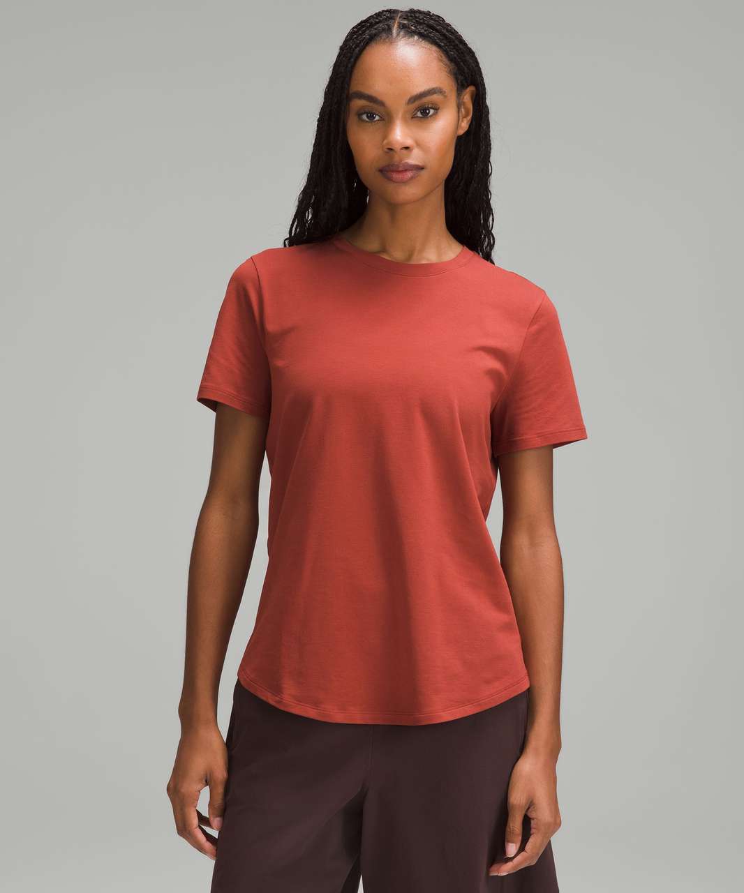 Lululemon Love Crewneck T-Shirt - Terra Orange - lulu fanatics