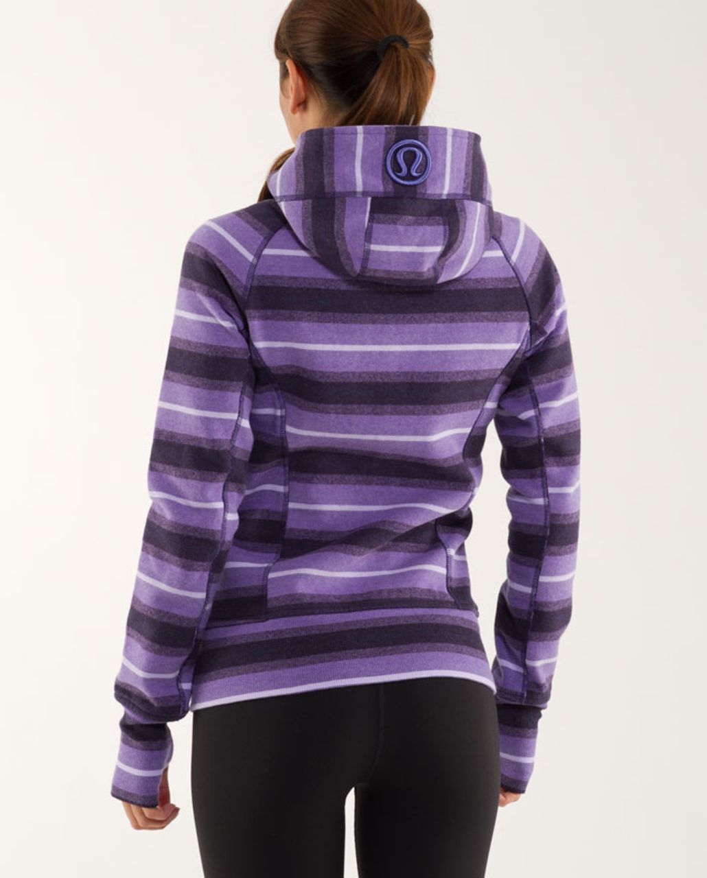 Lululemon Scuba Hoodie *Stripe - Purples Ombre Stripes