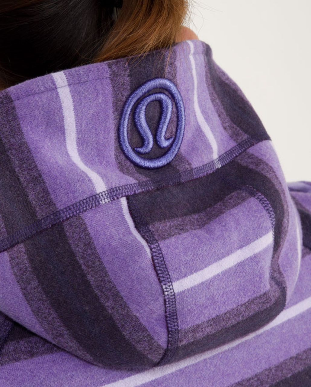 Lululemon Scuba Hoodie *Stripe - Purples Ombre Stripes