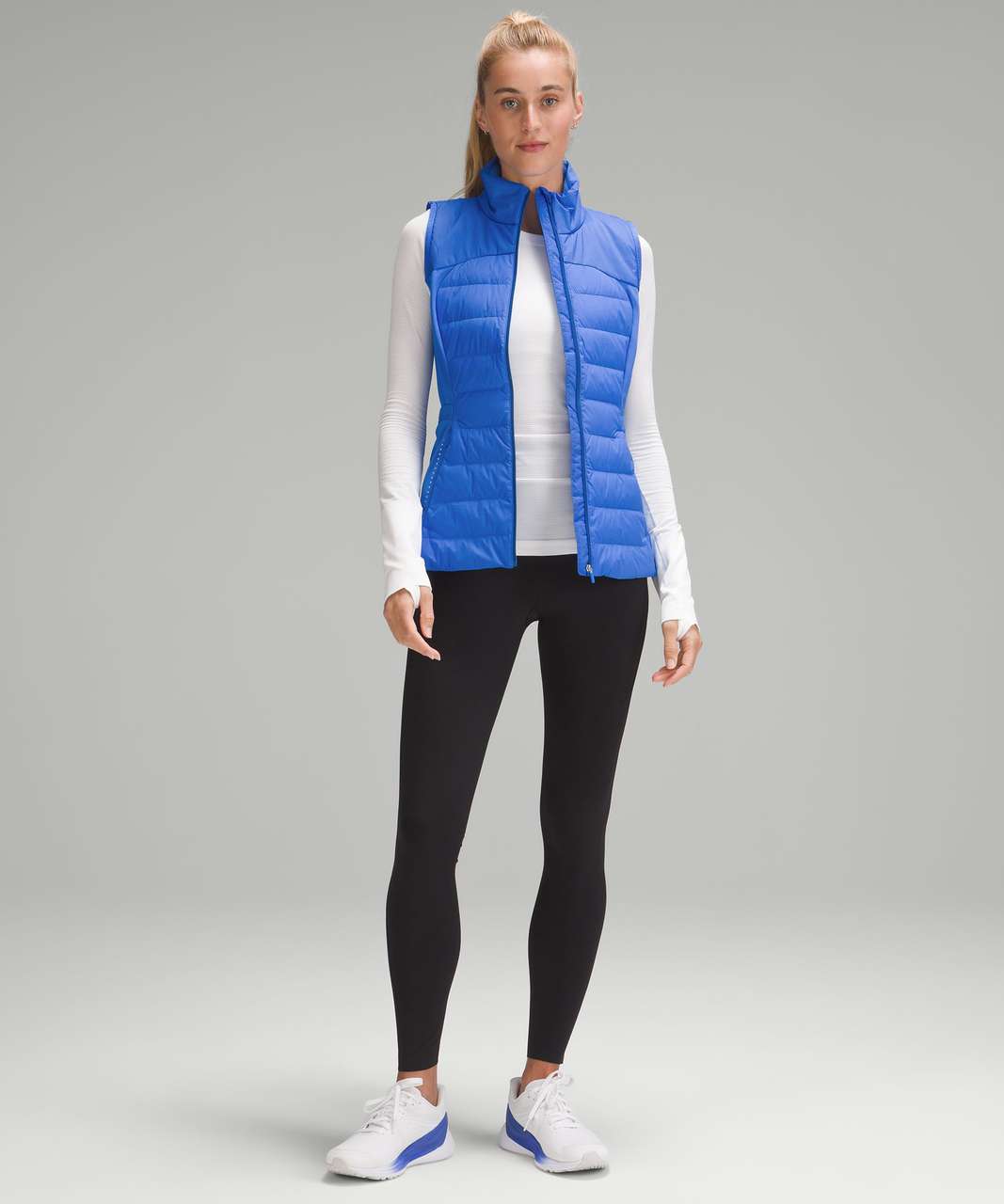 Lululemon Down for It All Vest - Pipe Dream Blue