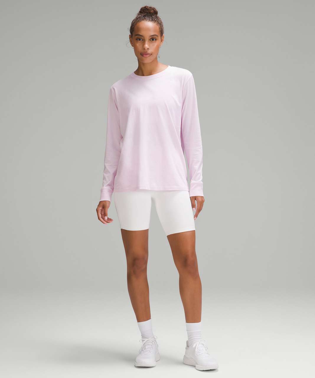 Track All It Takes Nulu Long-Sleeve Shirt - Meadowsweet Pink - 10 at