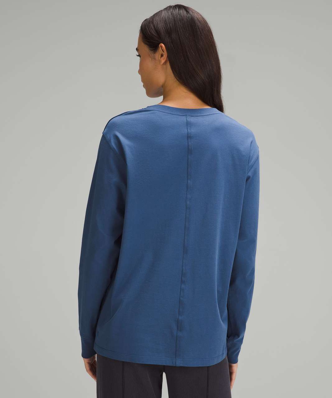 lululemon athletica All Yours Heavyweight Long-sleeve Shirt - Color Blue -  Size 12