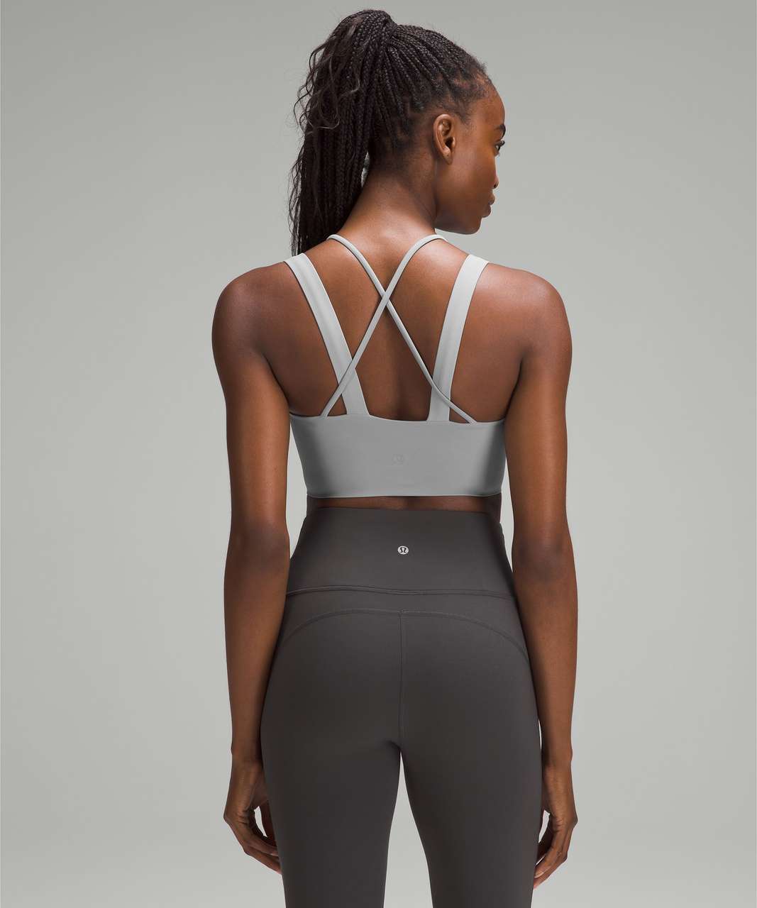 Lululemon Like a Cloud Longline Bra *Light Support, D/DD Cup - Rhino Grey