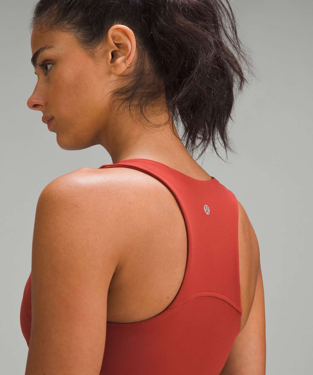 Lululemon Wunder Train Racerback Tank Top - Terra Orange