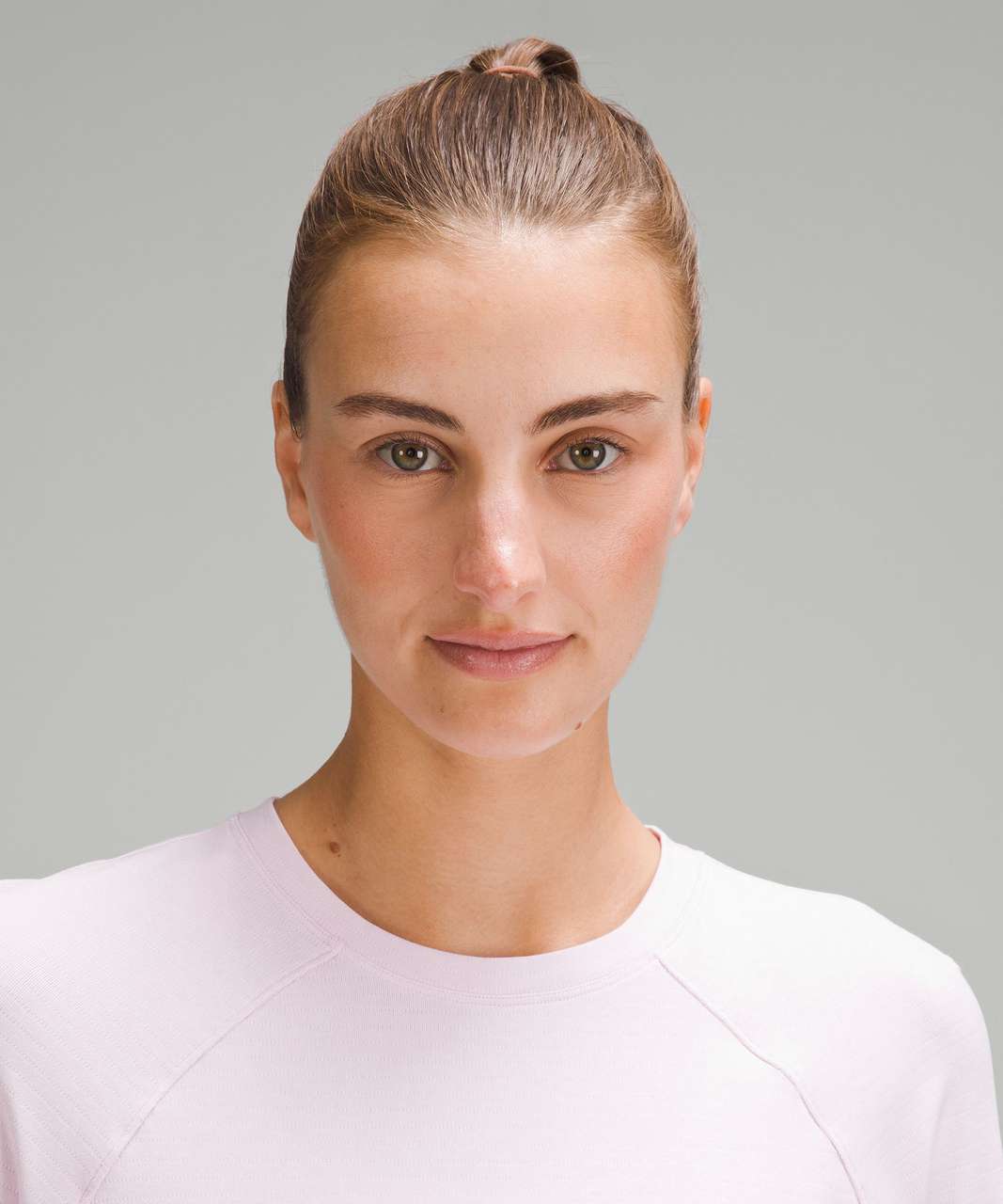 Lululemon License to Train Classic-Fit Long-Sleeve Shirt - Heathered Meadowsweet Pink