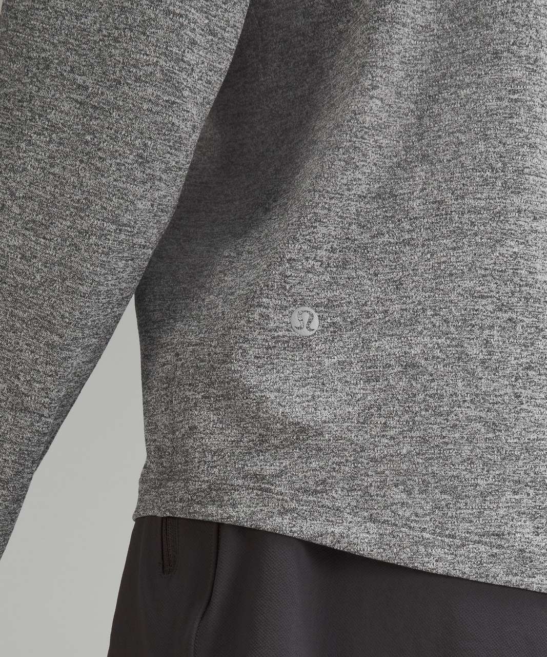 Lululemon License to Train Classic-Fit Long-Sleeve Shirt - Heathered Black