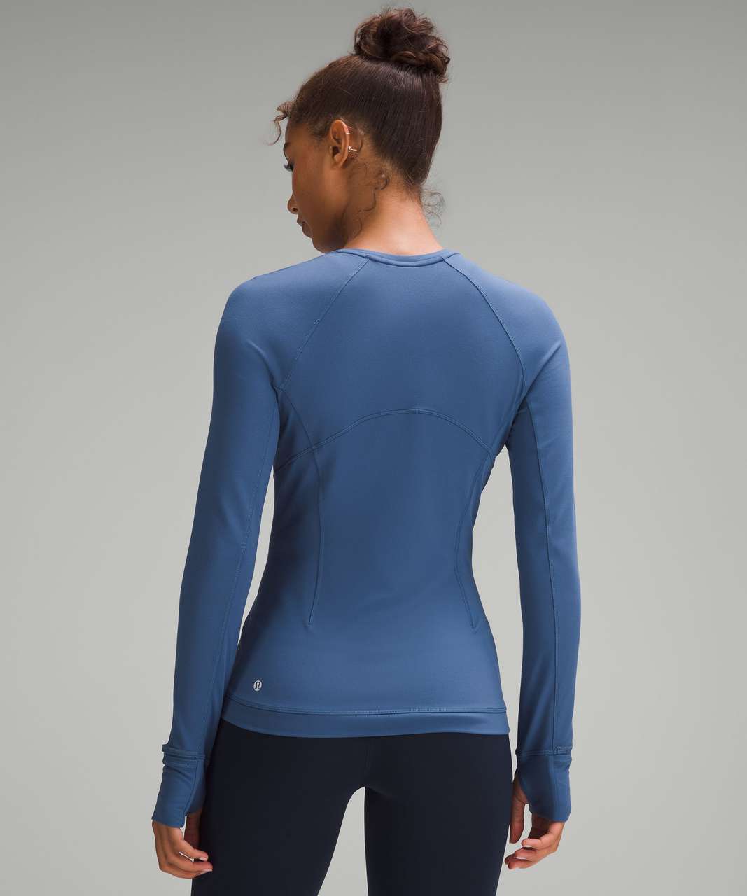 Lululemon Its Rulu Run Long-Sleeve Shirt - Pitch Blue