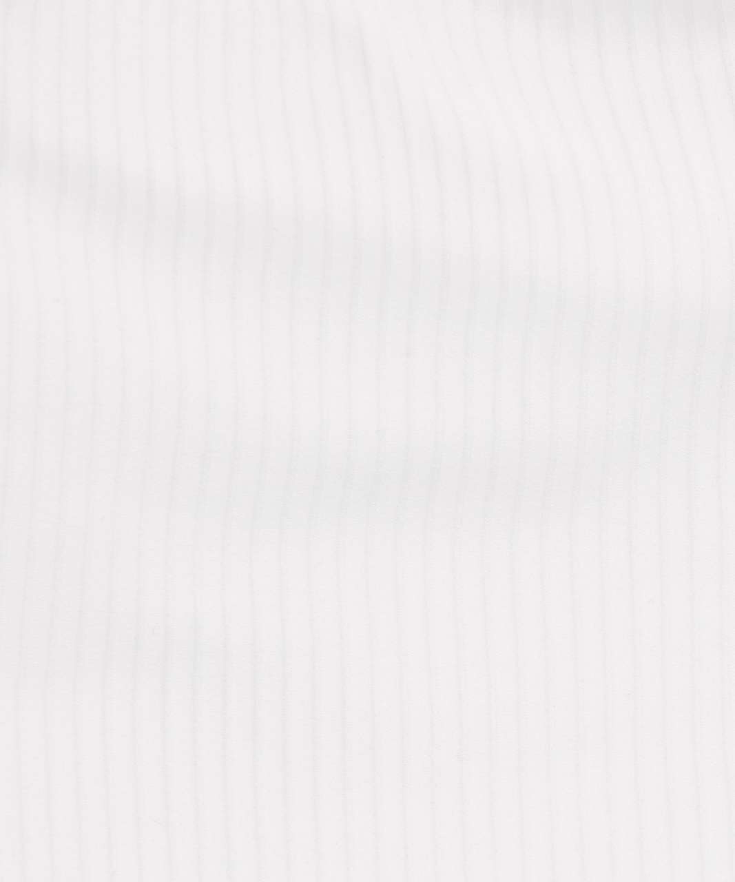Lululemon Ribbed Nulu Asymmetrical Yoga Tank Top - White