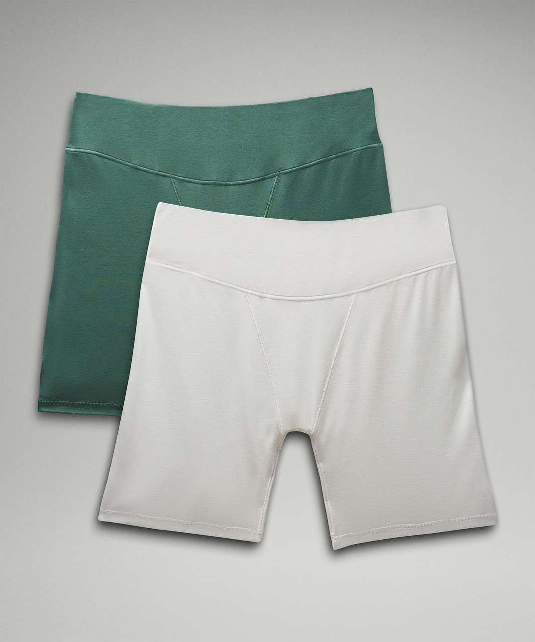 Lululemon UnderEase Super-High-Rise Shortie Underwear *2 Pack - Medium Forest / Vapor