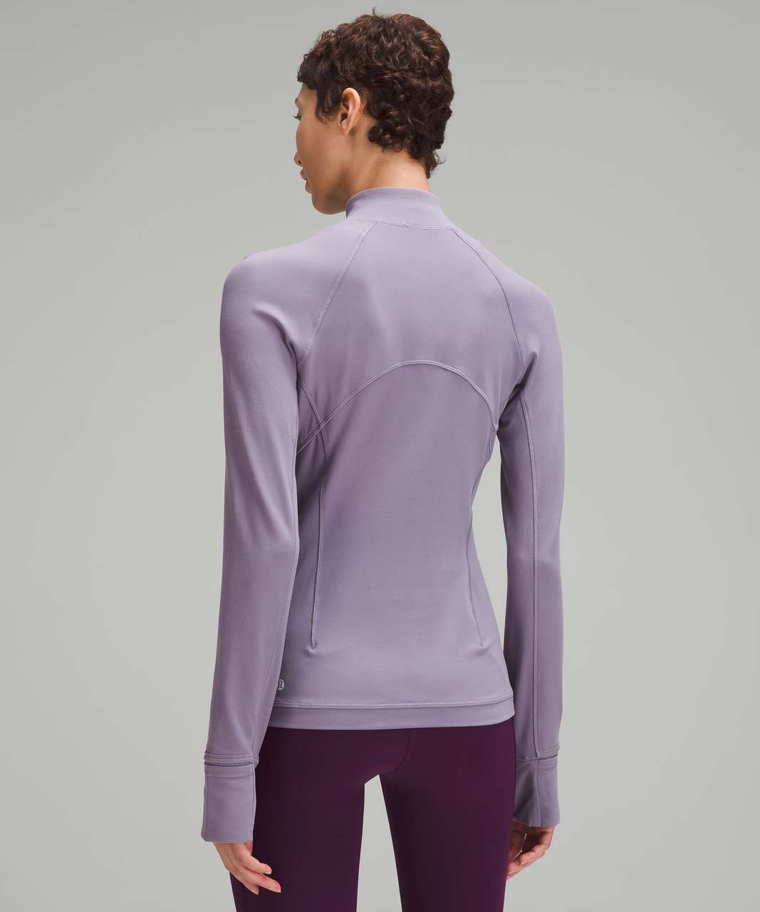 Lululemon Its Rulu Run Half Zip - Purple Ash