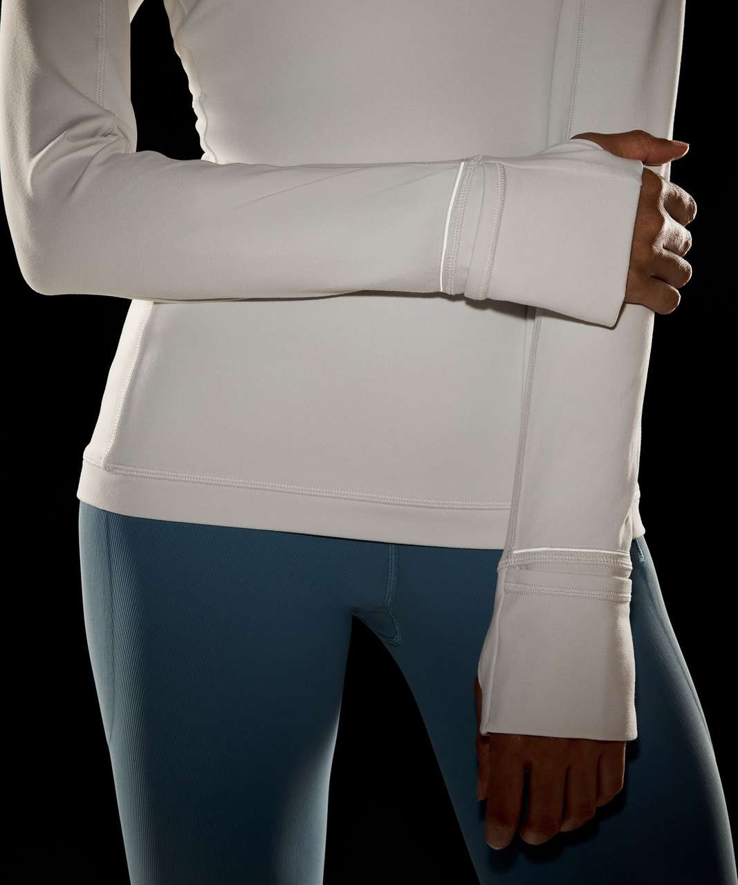 Lululemon Its Rulu Run Half Zip - Light Vapor (First Release)